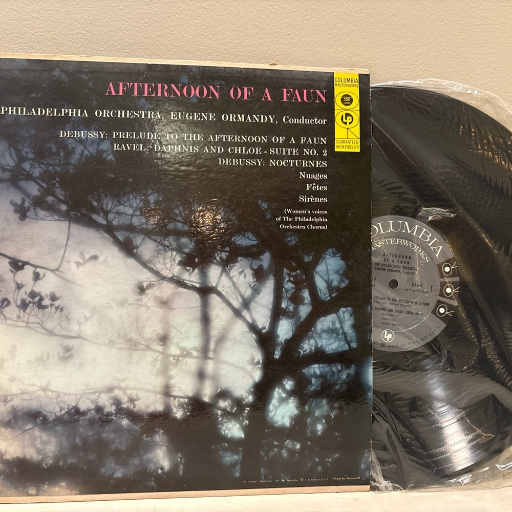 Afternoon of a Faun - The Philadelphia Orchestra, Eugene Ormandy Vinyl Record
